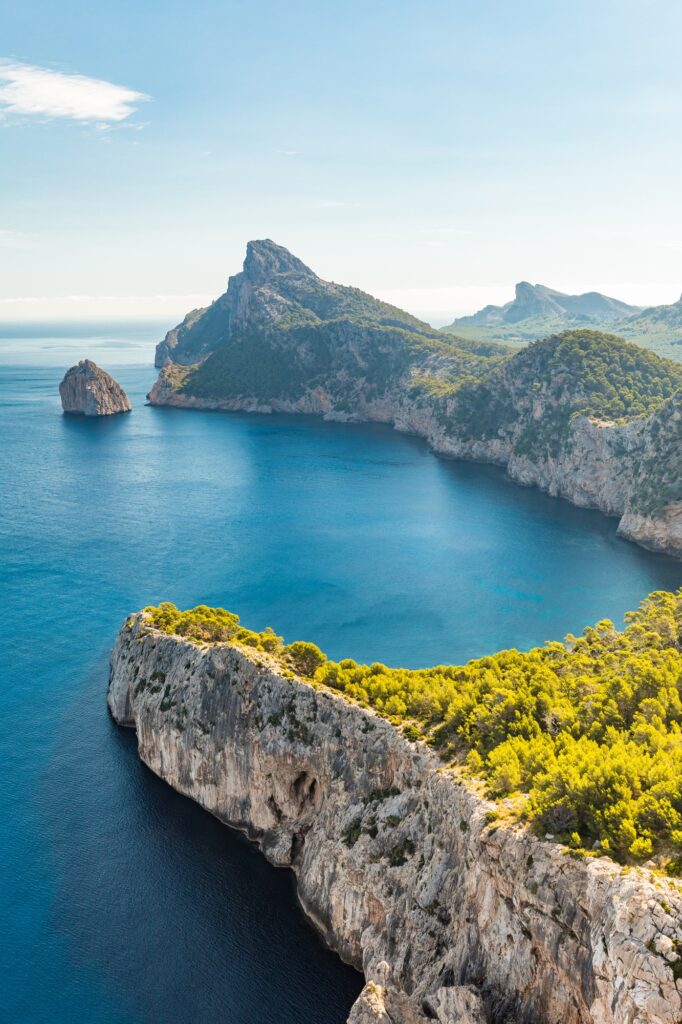 Cape Formentor area, coast of Mallorca, Spain